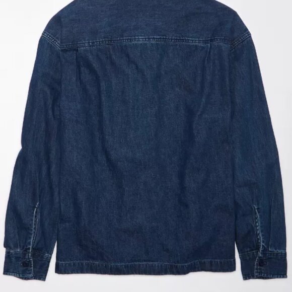 American Eagle Outfitters Mechanic Shirt, Indigo, Medium, NWT - Picture 2 of 5